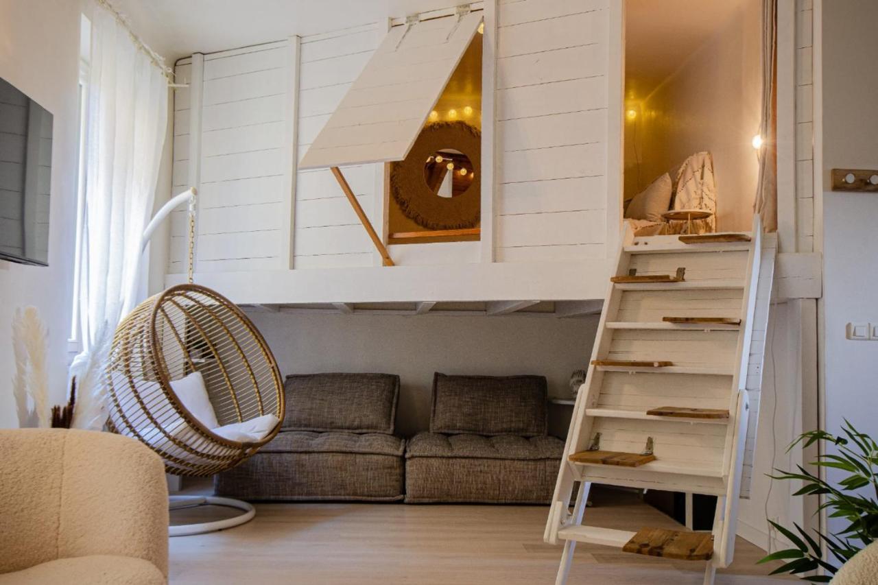 Casamea - Apt Spacieux, Clim, Famille & Cabane Ajaccio  Kültér fotó